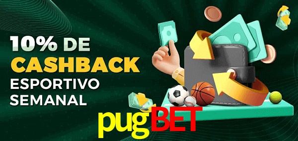 10% de bônus de cashback na pugbet